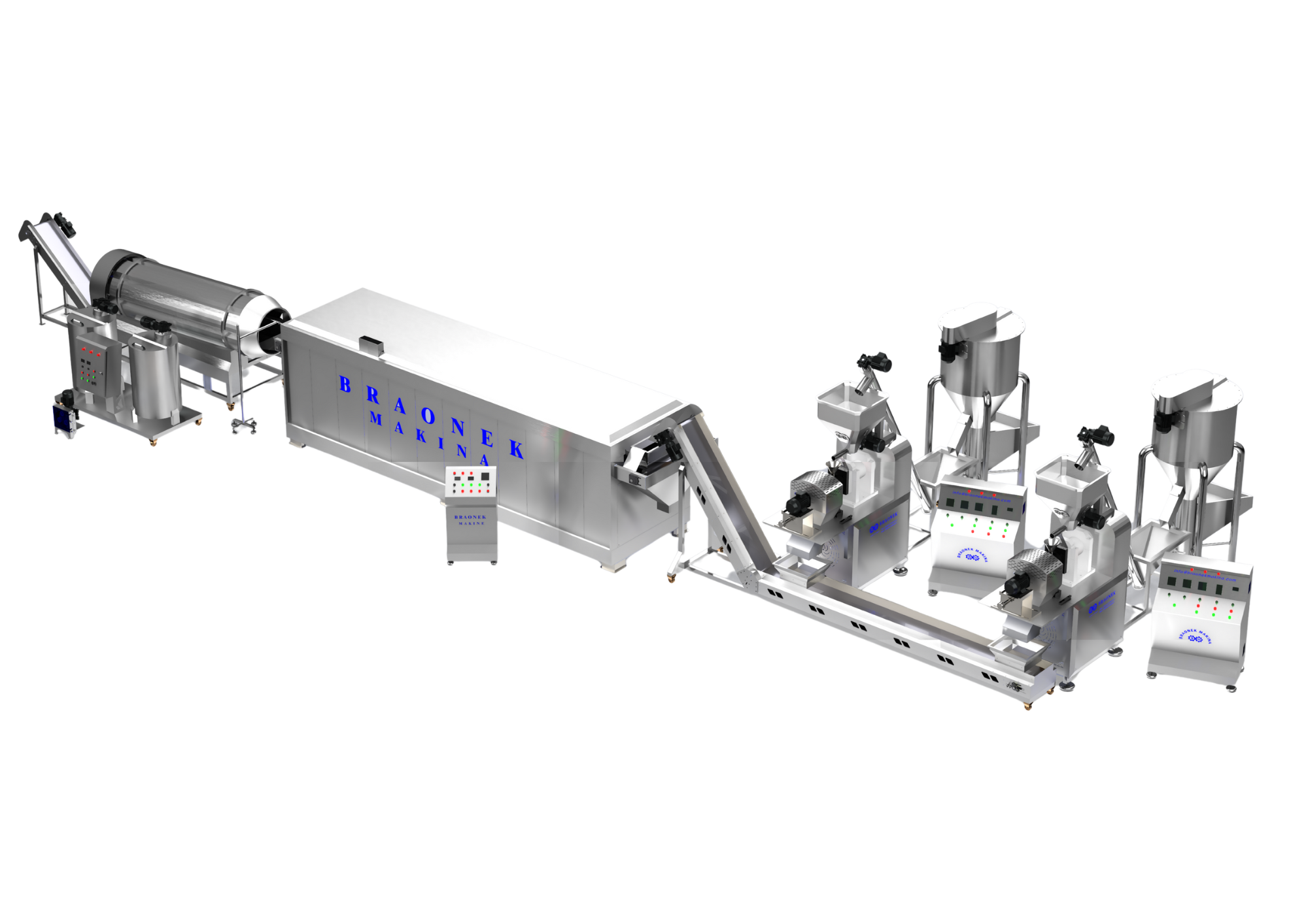 خط إنتاج شيبس الذرة