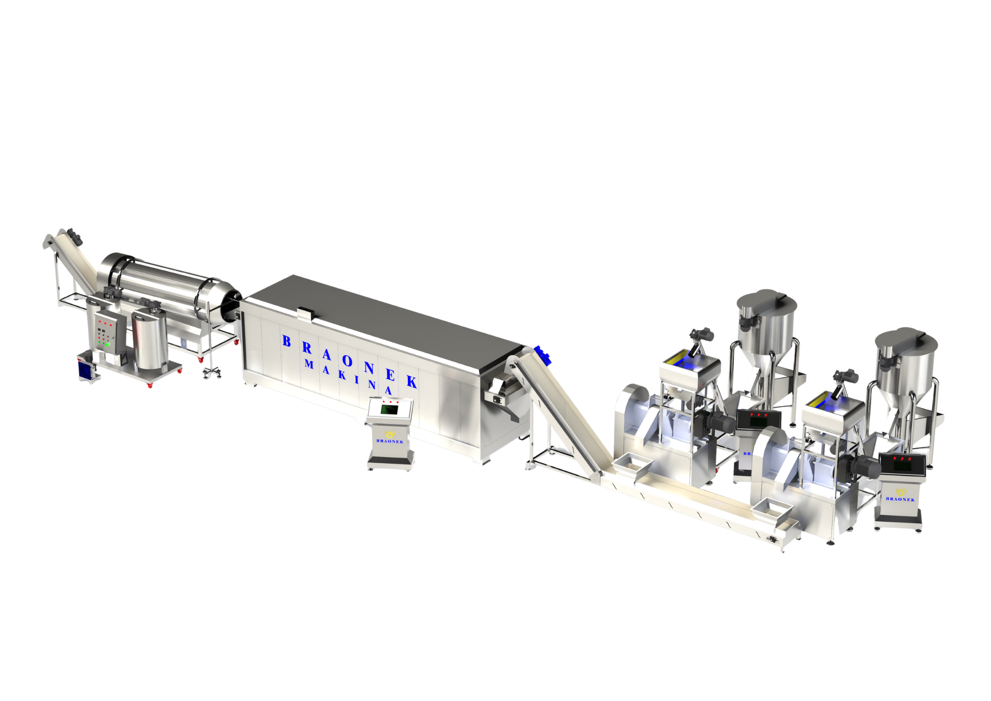 خط انتاج شيبس الشيتوس
